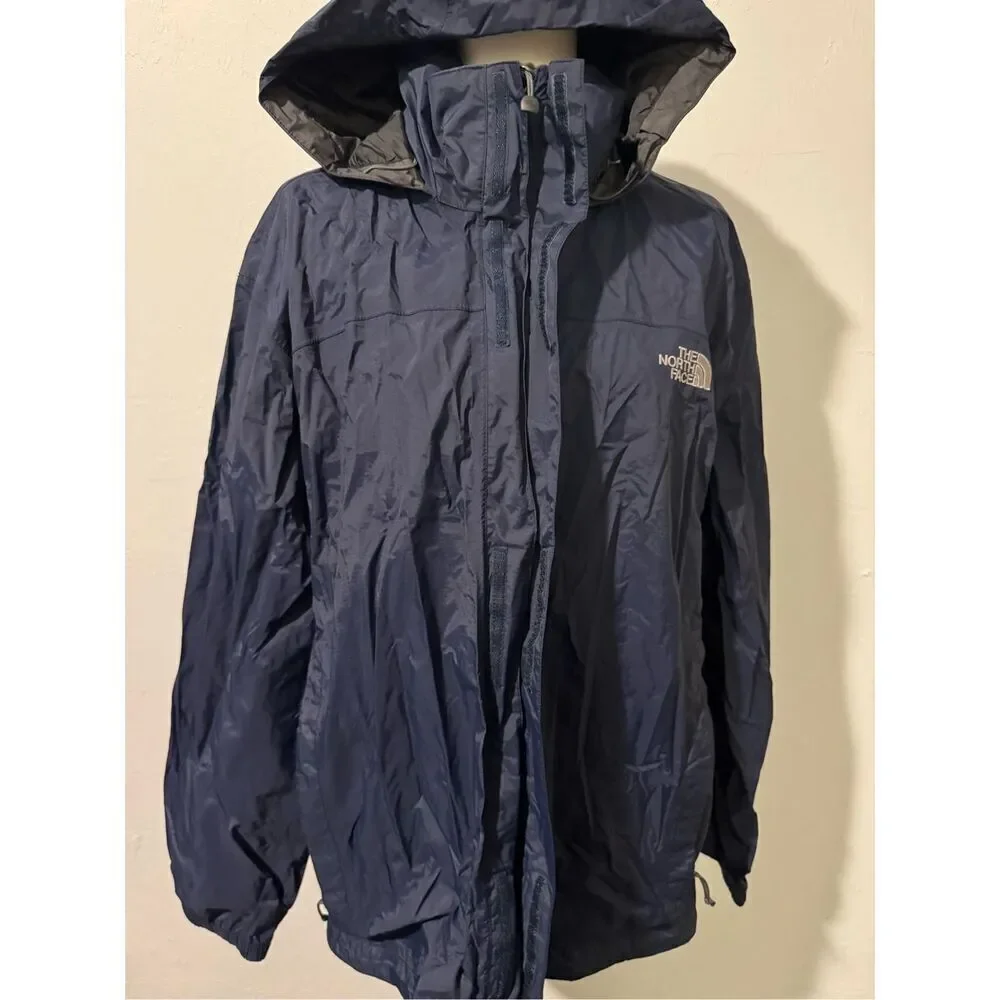 The North Face Hyvent Embroidered logo light weight jacket hoodie men’s L